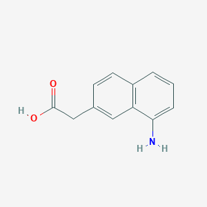 1-Aminonaphthalene-7-acetic acid