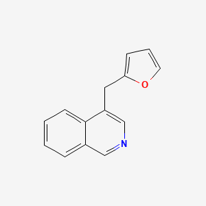 Isoquinoline, 4-(2-furanylmethyl)-