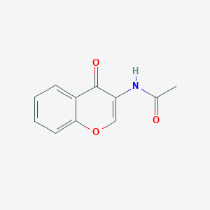 N-(4-Oxo-4H-1-benzopyran-3-yl)acetamide