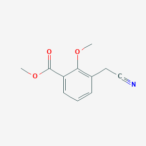 Methyl 3-(cyanomethyl)-2-methoxybenzoate