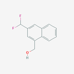 2-(Difluoromethyl)naphthalene-4-methanol