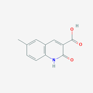 6-Methyl-2-oxo-1,2-dihydro-quinoline-3-carboxylic acid