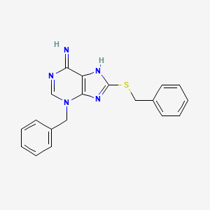 3-benzyl-8-(benzylsulfanyl)-3H-purin-6-amine