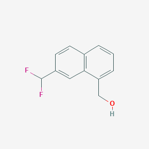 2-(Difluoromethyl)naphthalene-8-methanol