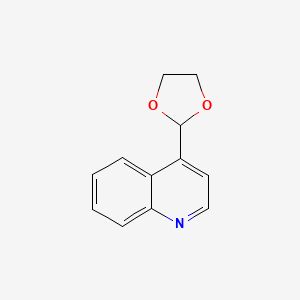 4-(1,3-Dioxolan-2-yl)quinoline