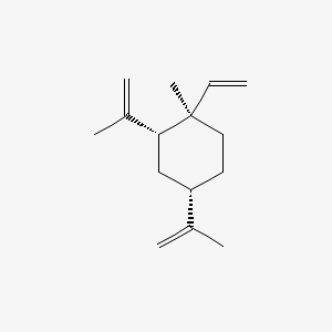 Cyclohexane, 1-ethenyl-1-methyl-2,4-bis(1-methylethenyl)-, (1R,2R,4S)-