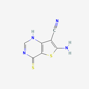 6-Amino-4-thioxo-1,4-dihydrothieno[3,2-d]pyrimidine-7-carbonitrile