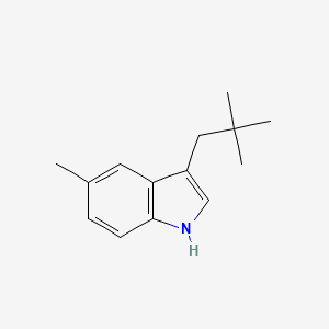 5-Methyl-3-neopentyl-1H-indole