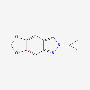 2-Cyclopropyl-2H-[1,3]dioxolo[4,5-F]indazole