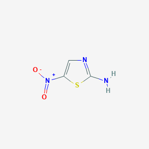 molecular formula C3H3N3O2S B118965 2-氨基-5-硝基噻唑 CAS No. 121-66-4