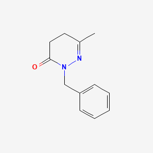 molecular formula C12H14N2O B11896502 2-Benzyl-6-methyl-4,5-dihydropyridazin-3(2H)-one 