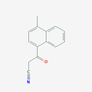 3-(4-Methyl-1-naphthyl)-3-oxopropanenitrile