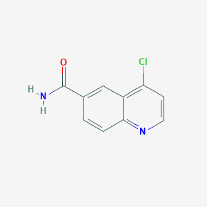 4-Chloroquinoline-6-carboxamide