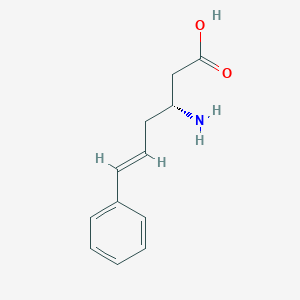 (R,E)-3-Amino-6-phenylhex-5-enoic acid