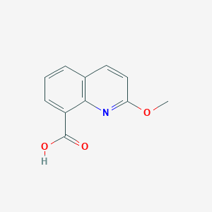 molecular formula C11H9NO3 B11896781 2-Methoxyquinoline-8-carboxylic acid 