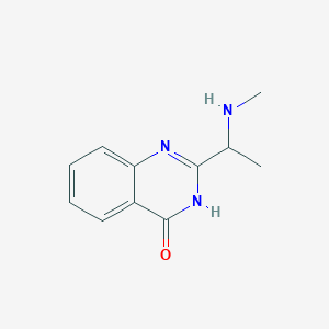 2-(1-(methylamino)ethyl)quinazolin-4(1H)-one