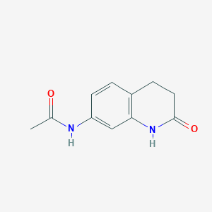 N-(2-oxo-1,2,3,4-tetrahydroquinolin-7-yl)acetamide