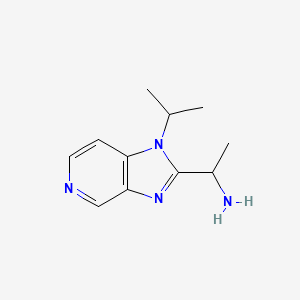 1-(1-Isopropyl-1H-imidazo[4,5-c]pyridin-2-yl)ethanamine