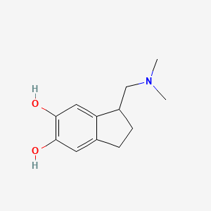 1-((Dimethylamino)methyl)-2,3-dihydro-1H-indene-5,6-diol