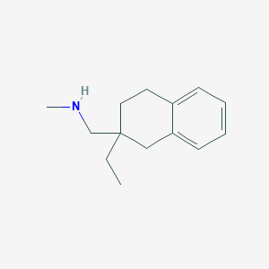 1-(2-Ethyl-1,2,3,4-tetrahydronaphthalen-2-yl)-N-methylmethanamine