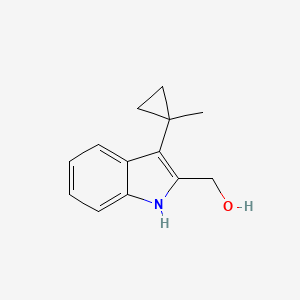 (3-(1-Methylcyclopropyl)-1H-indol-2-yl)methanol