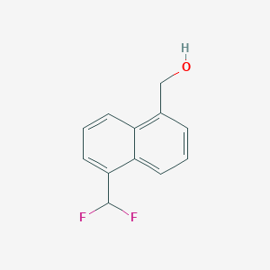 1-(Difluoromethyl)naphthalene-5-methanol