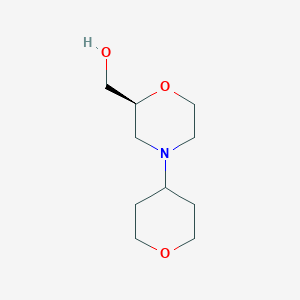 (S)-(4-(tetrahydro-2H-pyran-4-yl)morpholin-2-yl)methanol