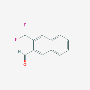 2-(Difluoromethyl)naphthalene-3-carboxaldehyde