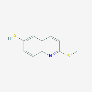 2-(Methylthio)quinoline-6-thiol