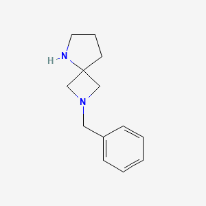 molecular formula C13H18N2 B11897285 2-Benzyl-2,5-diaza-spiro[3.4]octane 