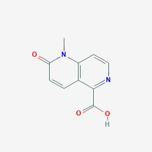 1-Methyl-2-oxo-1,2-dihydro-1,6-naphthyridine-5-carboxylic acid