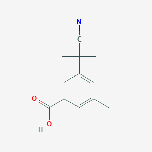 3-(1-Cyano-1-methylethyl)-5-methylbenzoic acid