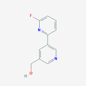 (6-Fluoro-[2,3'-bipyridin]-5'-yl)methanol