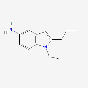 1-Ethyl-2-propyl-1H-indol-5-amine