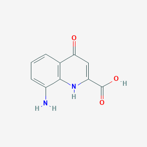 8-Amino-4-oxo-1,4-dihydroquinoline-2-carboxylic acid