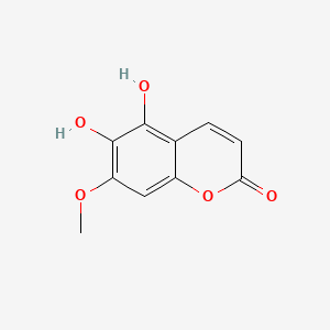 molecular formula C10H8O5 B11897772 Isofraxetin CAS No. 50656-75-2