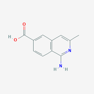 1-Amino-3-methylisoquinoline-6-carboxylic acid