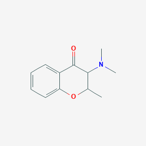 3-(Dimethylamino)-2-methylchroman-4-one