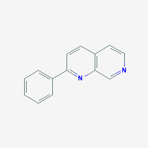 2-Phenyl-1,7-naphthyridine