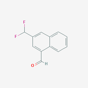 3-(Difluoromethyl)-1-naphthaldehyde