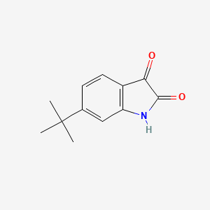 molecular formula C12H13NO2 B11898083 6-(tert-Butyl)indoline-2,3-dione CAS No. 388628-10-2