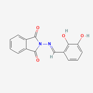 2-[(2,3-Dihydroxy-benzylidene)-amino]-isoindole-1,3-dione