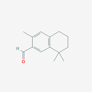 3,8,8-trimethyl-6,7-dihydro-5H-naphthalene-2-carbaldehyde