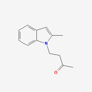 4-(2-Methyl-1H-indol-1-yl)butan-2-one