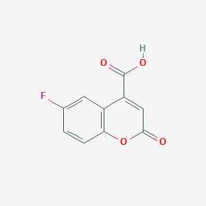 6-Fluoro-2-oxo-2H-chromene-4-carboxylic acid