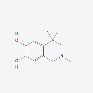 2,4,4-Trimethyl-1,2,3,4-tetrahydroisoquinoline-6,7-diol