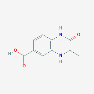 3-Methyl-2-oxo-1,2,3,4-tetrahydroquinoxaline-6-carboxylic acid