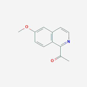 1-(6-Methoxyisoquinolin-1-yl)ethanone