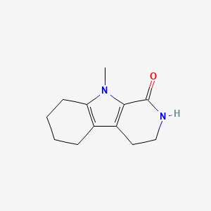 9-Methyl-2,3,4,5,6,7,8,9-octahydro-1H-pyrido[3,4-b]indol-1-one