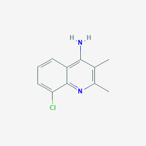 8-Chloro-2,3-dimethylquinolin-4-amine